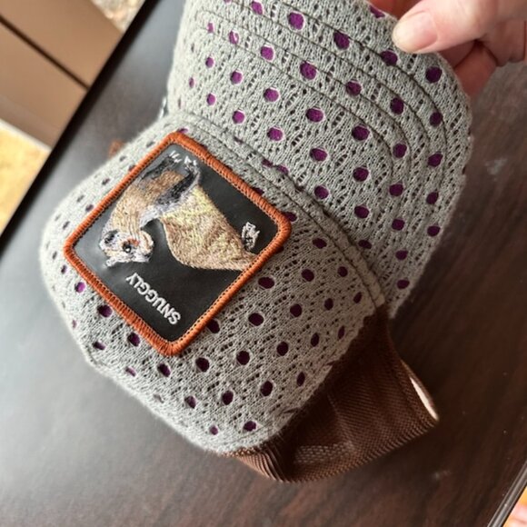 Goorin Bros Trucker Baseball Snapback Hat Ferret Snuggly Cuddle Puddle Limited - Picture 7 of 8